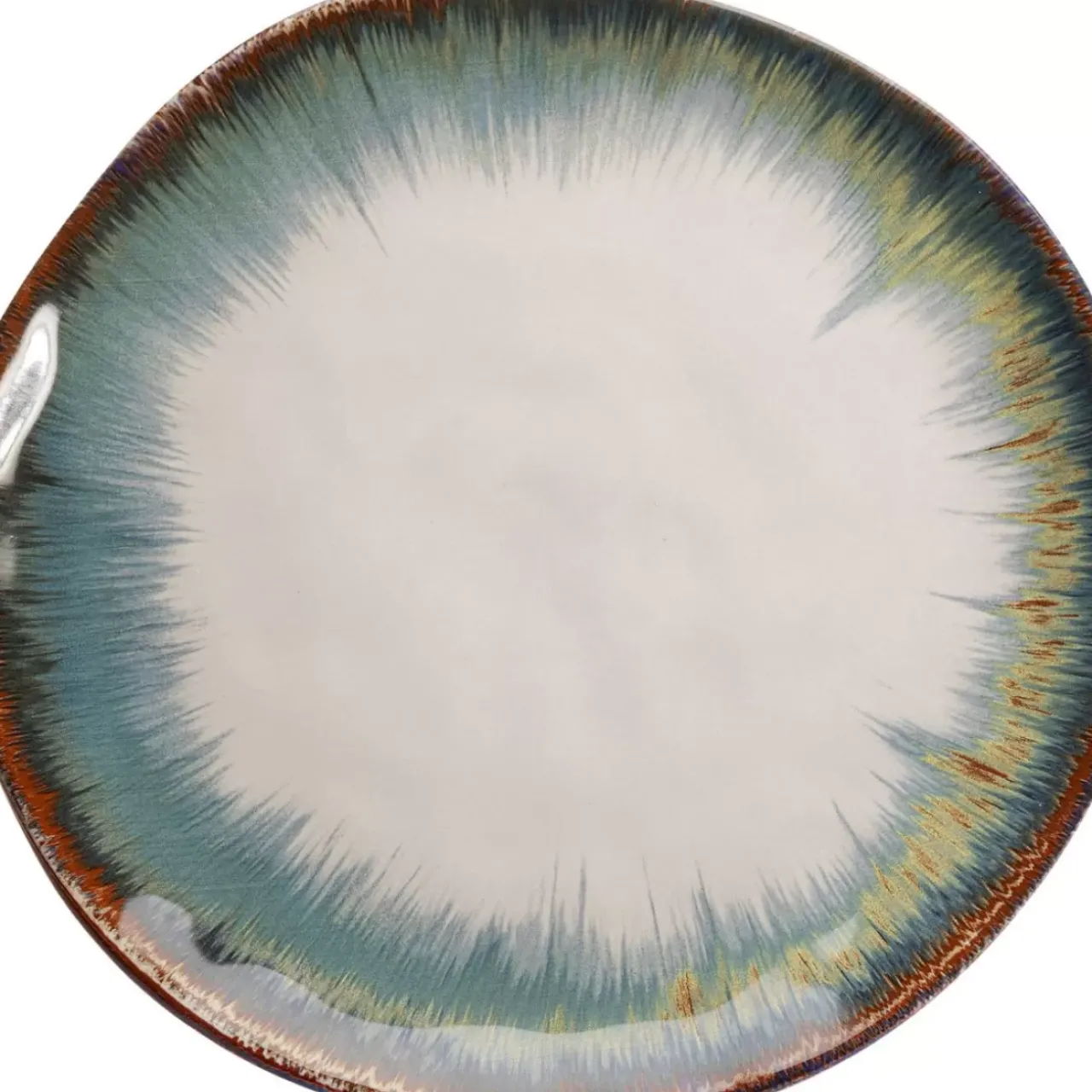 KARE Design Geschirr & Tischaccessoires-Teller Laguna Blau O26Cm