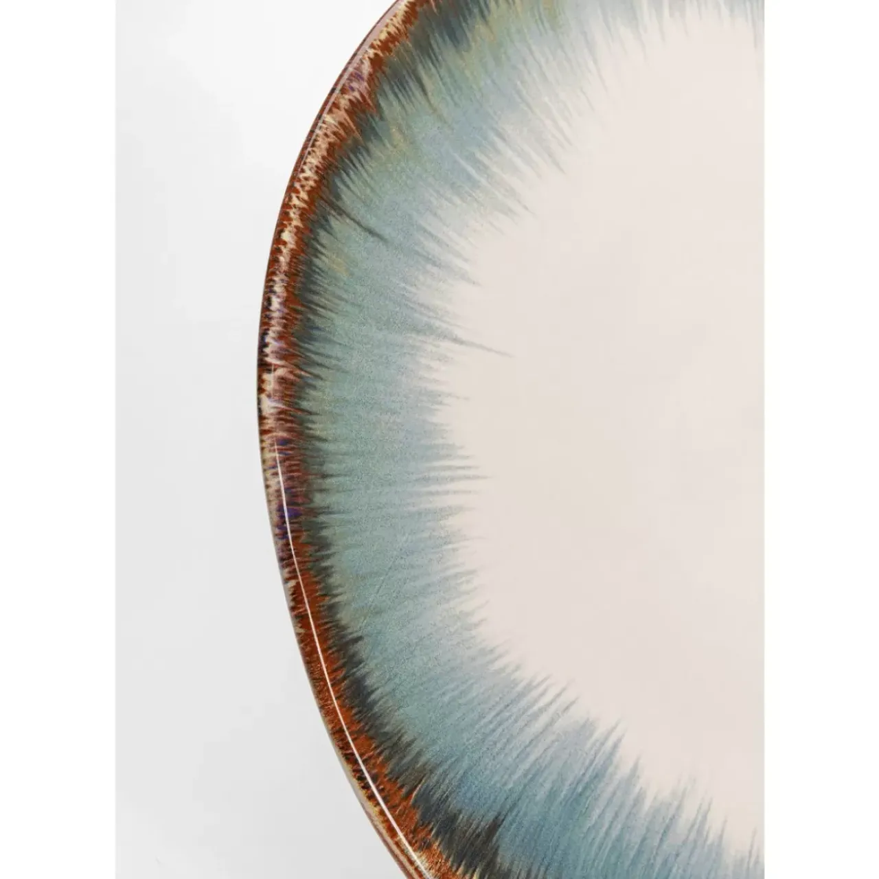 KARE Design Geschirr & Tischaccessoires-Teller Laguna Blau O26Cm