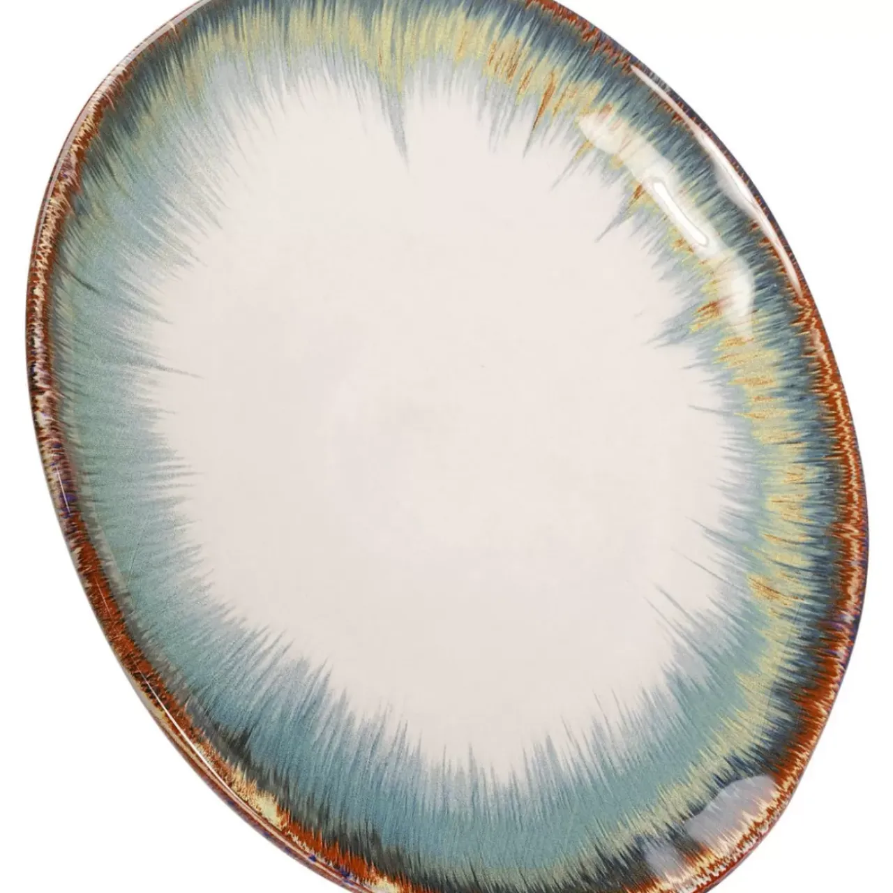 KARE Design Geschirr & Tischaccessoires-Teller Laguna Blau O26Cm