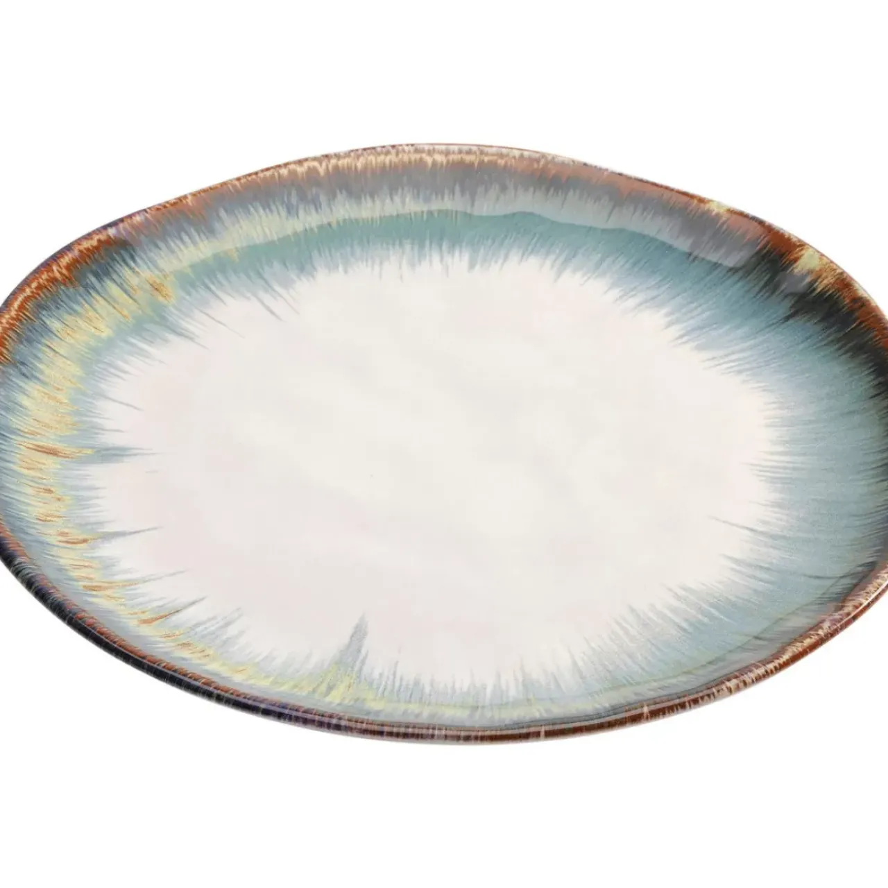 KARE Design Geschirr & Tischaccessoires-Teller Laguna Blau O26Cm