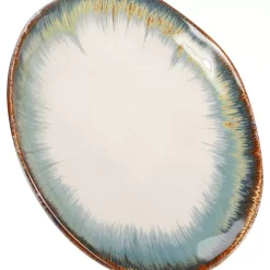 KARE Design Geschirr & Tischaccessoires-Teller Laguna Blau O20Cm