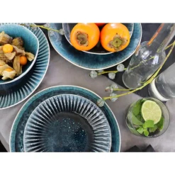 KARE Design Geschirr & Tischaccessoires-Teller Mustique Rim O21Cm