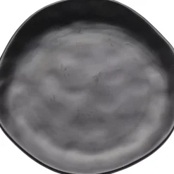 KARE Design Geschirr & Tischaccessoires-Teller Organic Black O20Cm