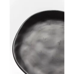 KARE Design Geschirr & Tischaccessoires-Teller Organic Black O20Cm