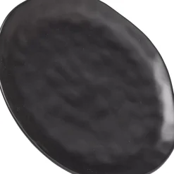 KARE Design Geschirr & Tischaccessoires-Teller Organic Black O26Cm