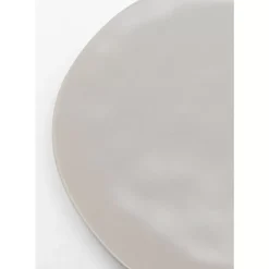 KARE Design Geschirr & Tischaccessoires-Teller Organic Grau O26Cm