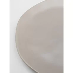 KARE Design Geschirr & Tischaccessoires-Teller Organic Grau O20Cm