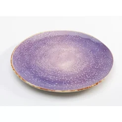 KARE Design Geschirr & Tischaccessoires-Teller Shirley Violett O26Cm