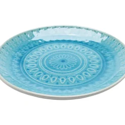 KARE Design Geschirr & Tischaccessoires-Teller Sicilia Blau O21Cm