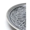 KARE Design Geschirr & Tischaccessoires-Teller Sicilia Mandala Grau O27Cm