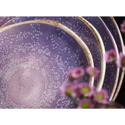 KARE Design Geschirr & Tischaccessoires-Teller Tief Shirley Violett O21Cm