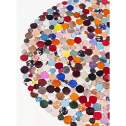 KARE Design Teppiche-Teppich Circle Multi O150Cm