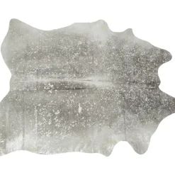 KARE Design Teppiche-Teppich Hide Acid Wash Silber