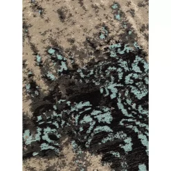 KARE Design Teppiche-Teppich Kelim Ornament Turkis O200Cm