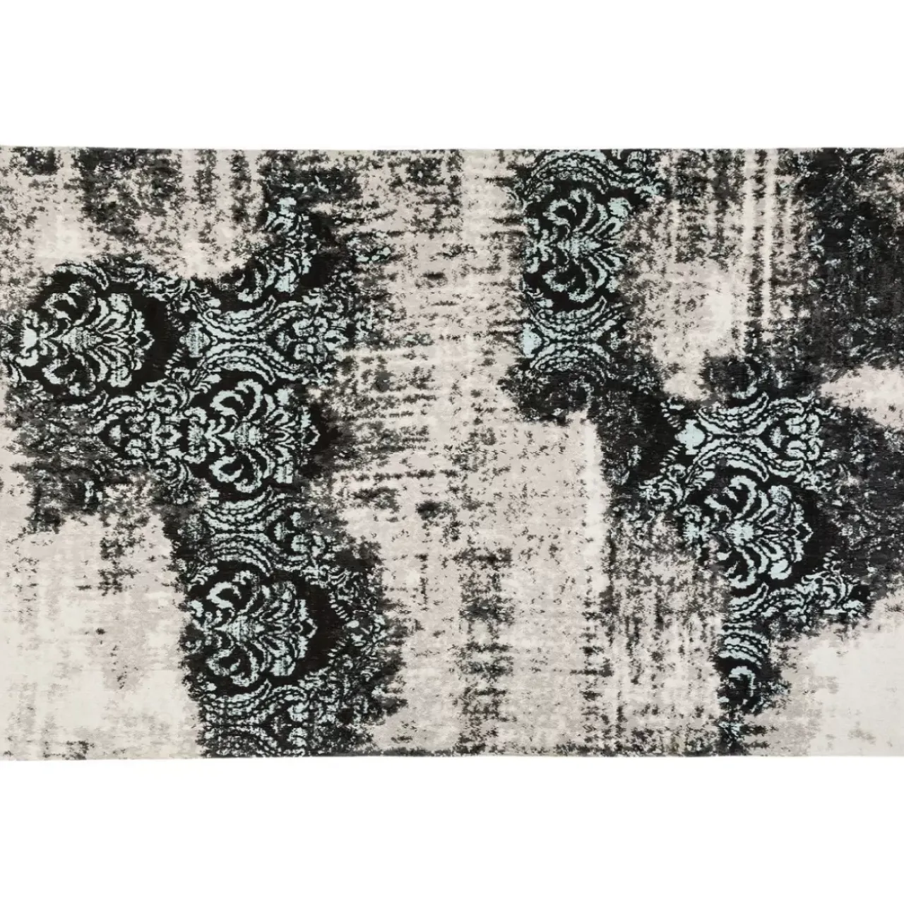 KARE Design Teppiche-Teppich Kelim Ornament Turkis 200X300Cm