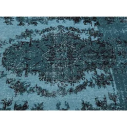 KARE Design Teppiche-Teppich Kelim Pop Turquoise 200X300Cm