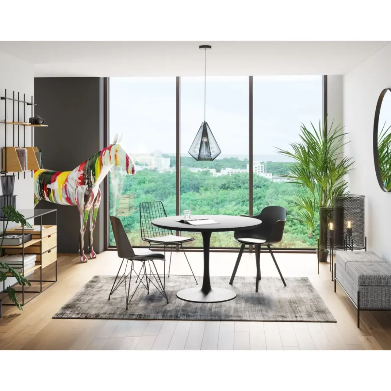 KARE Design Teppiche-Teppich Runway Grau 170X240Cm