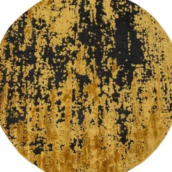 KARE Design Teppiche-Teppich Silja Gelb O200Cm