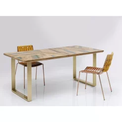 KARE Design Tische-Tisch Abstract Messing 180X90