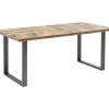 KARE Design Tische-Tisch Abstract Rohstahl 180X90