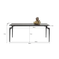 KARE Design Tische-Tisch Bug 180X90Cm