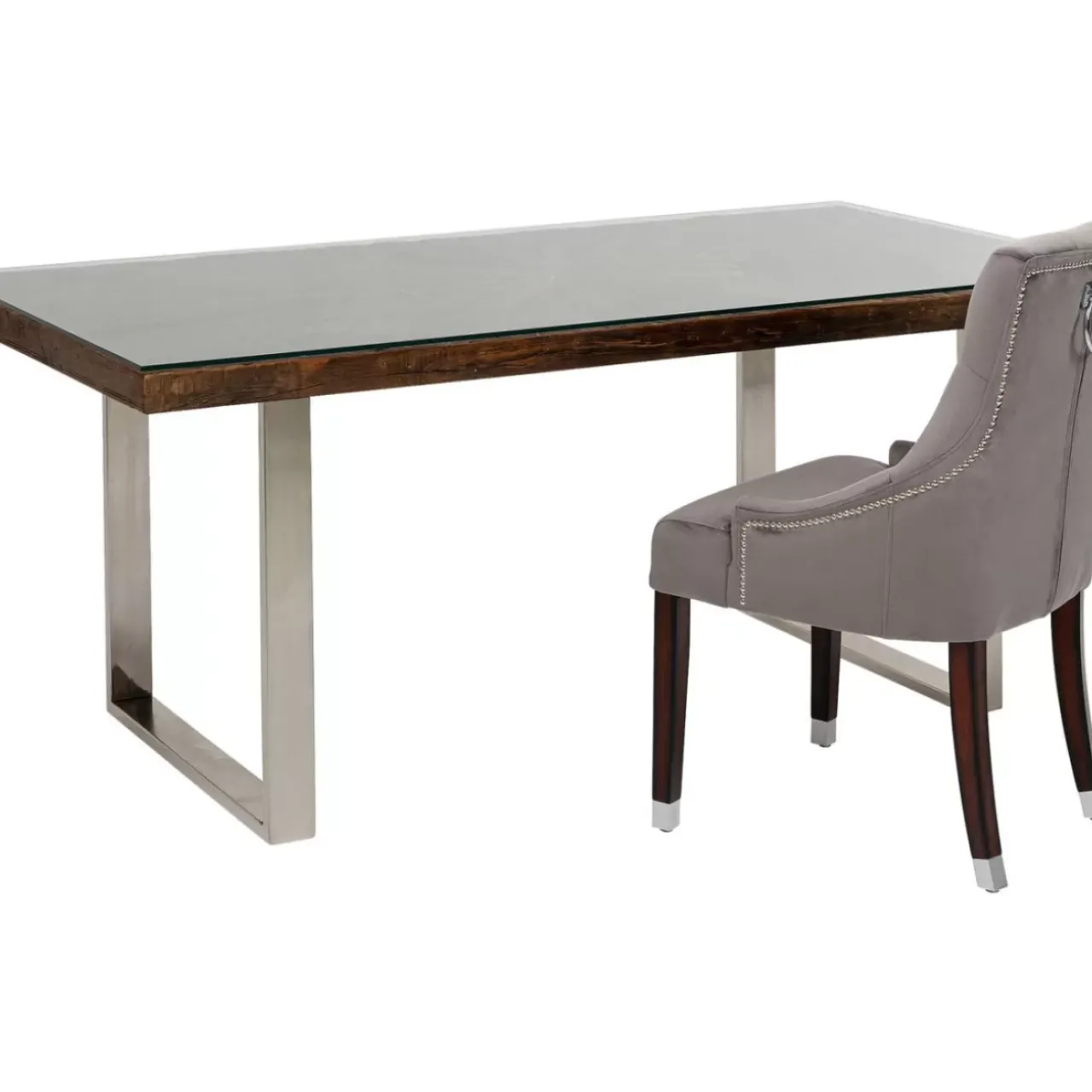 KARE Design Tische-Tisch Conley Chrom 180X90