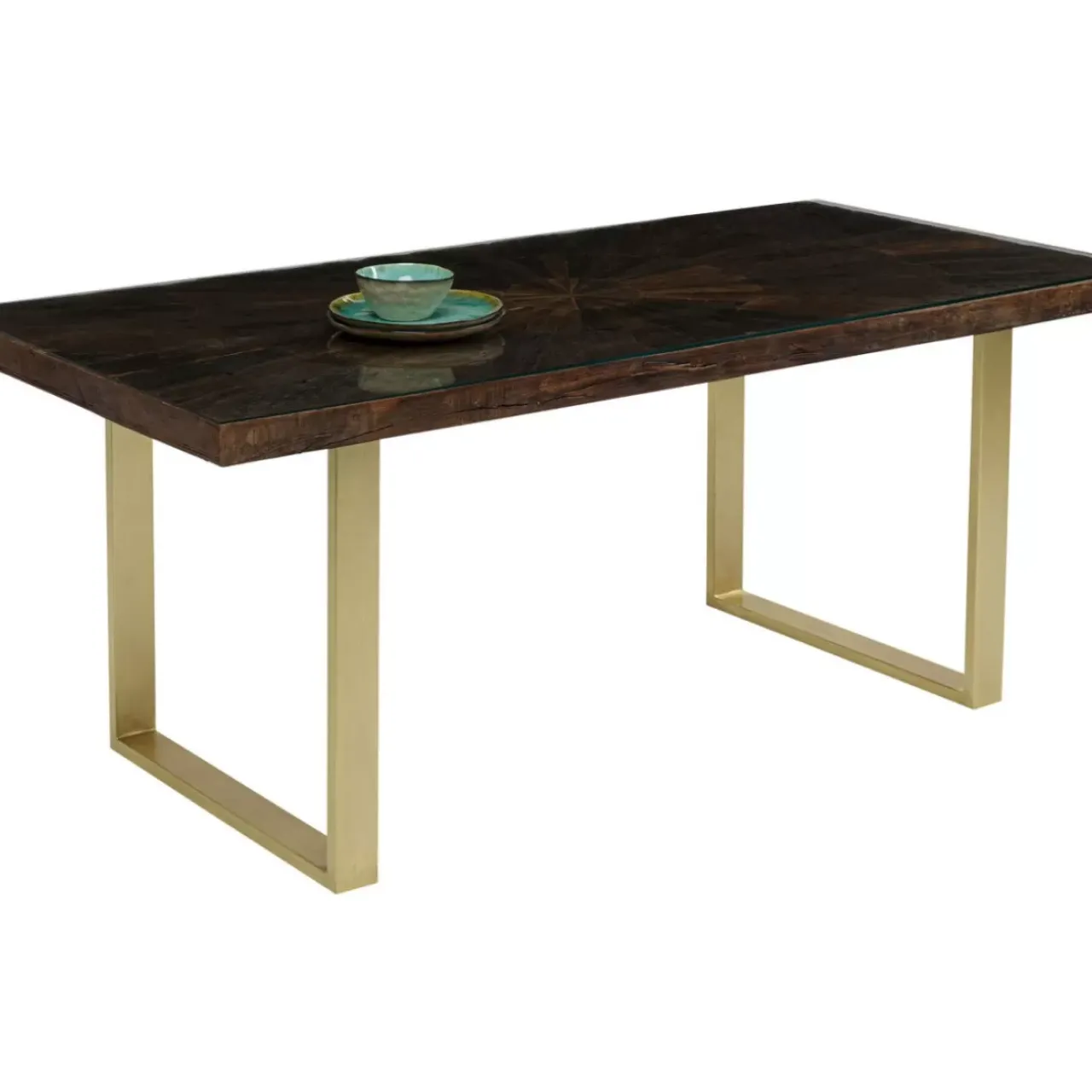 KARE Design Tische-Tisch Conley Messing 180X90