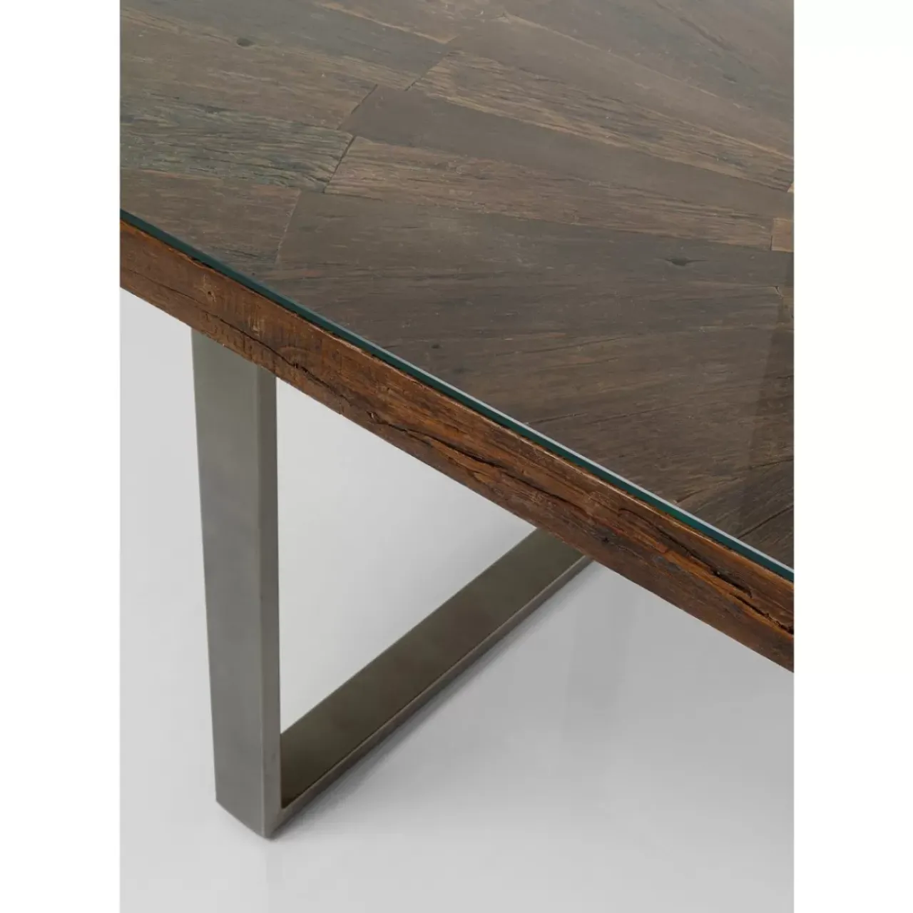 KARE Design Tische-Tisch Conley Rohstahl 180X90