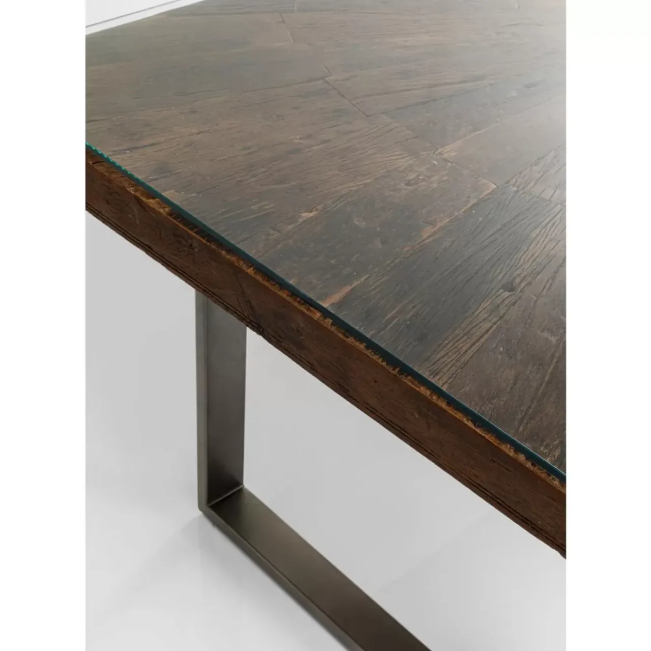 KARE Design Tische-Tisch Conley Rohstahl 180X90