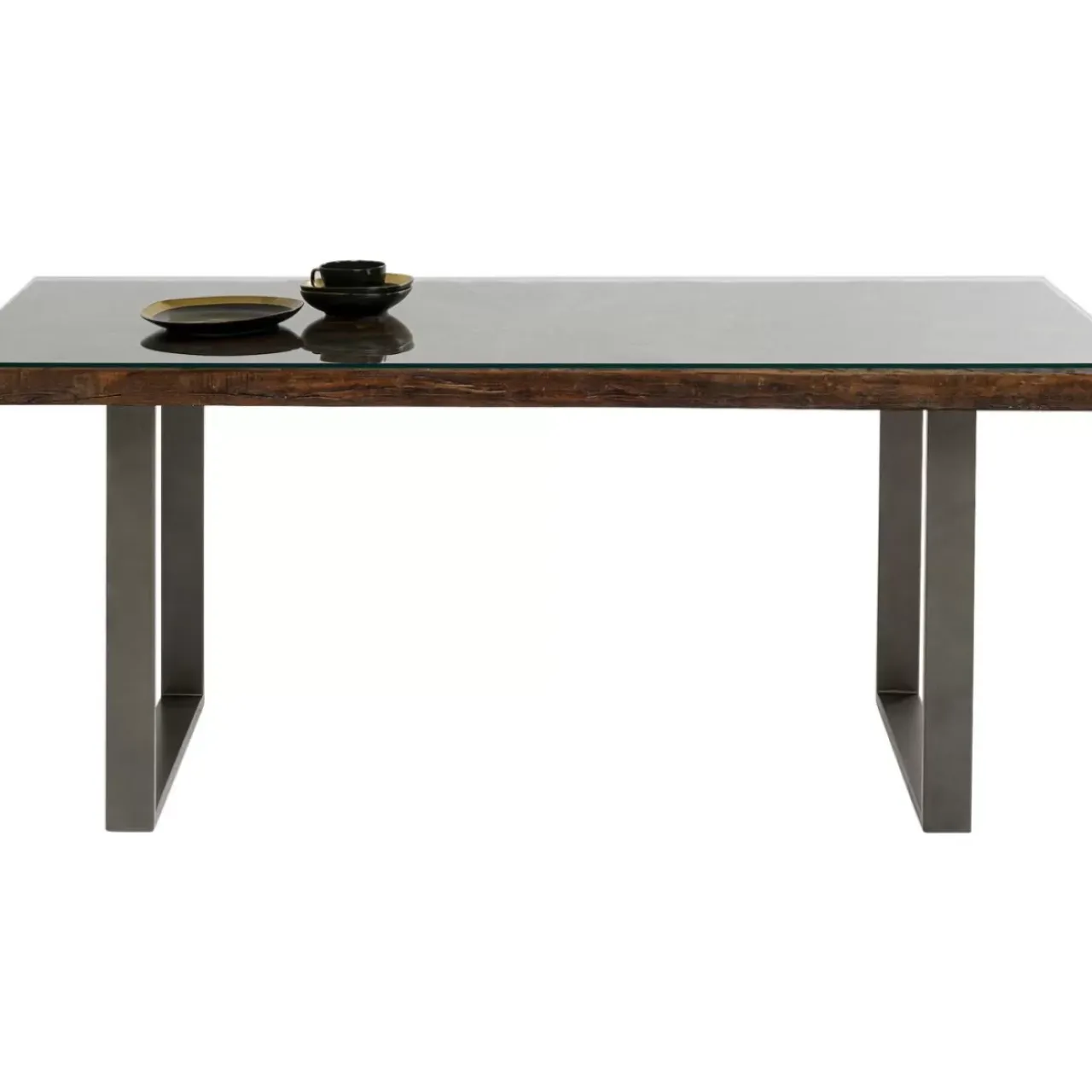 KARE Design Tische-Tisch Conley Rohstahl 180X90