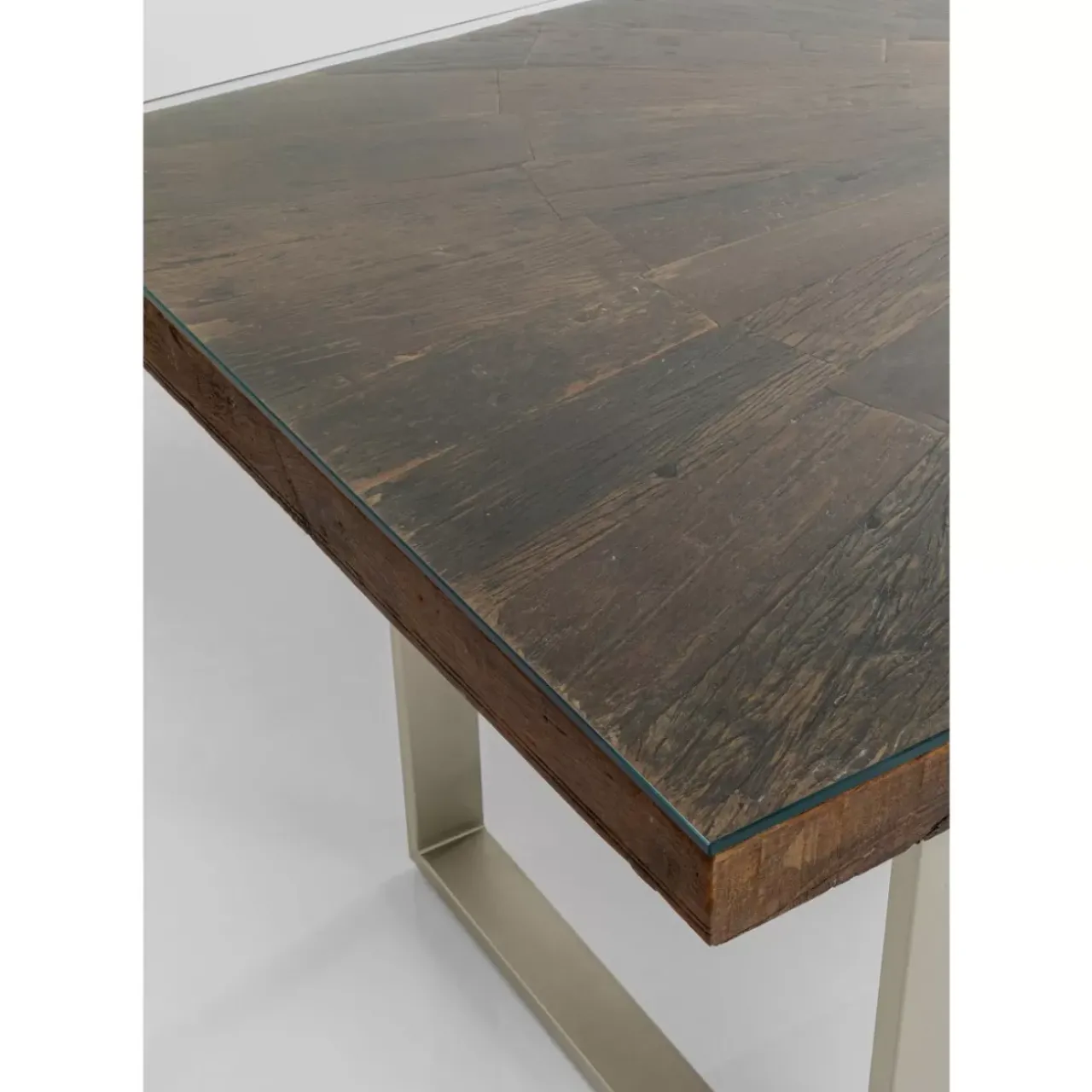 KARE Design Tische-Tisch Conley Silber 180X90