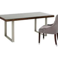 KARE Design Tische-Tisch Conley Silber 180X90