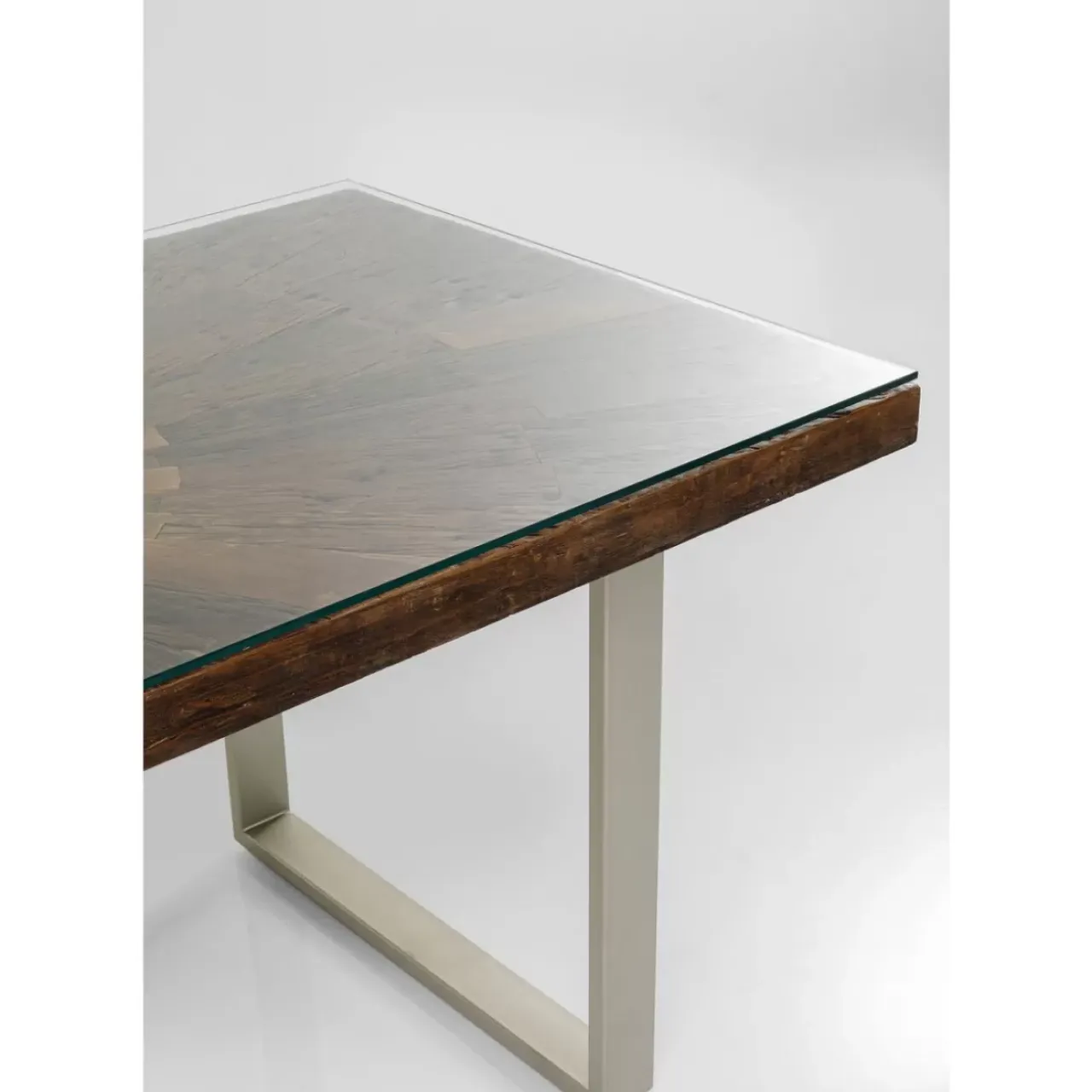 KARE Design Tische-Tisch Conley Silber 180X90