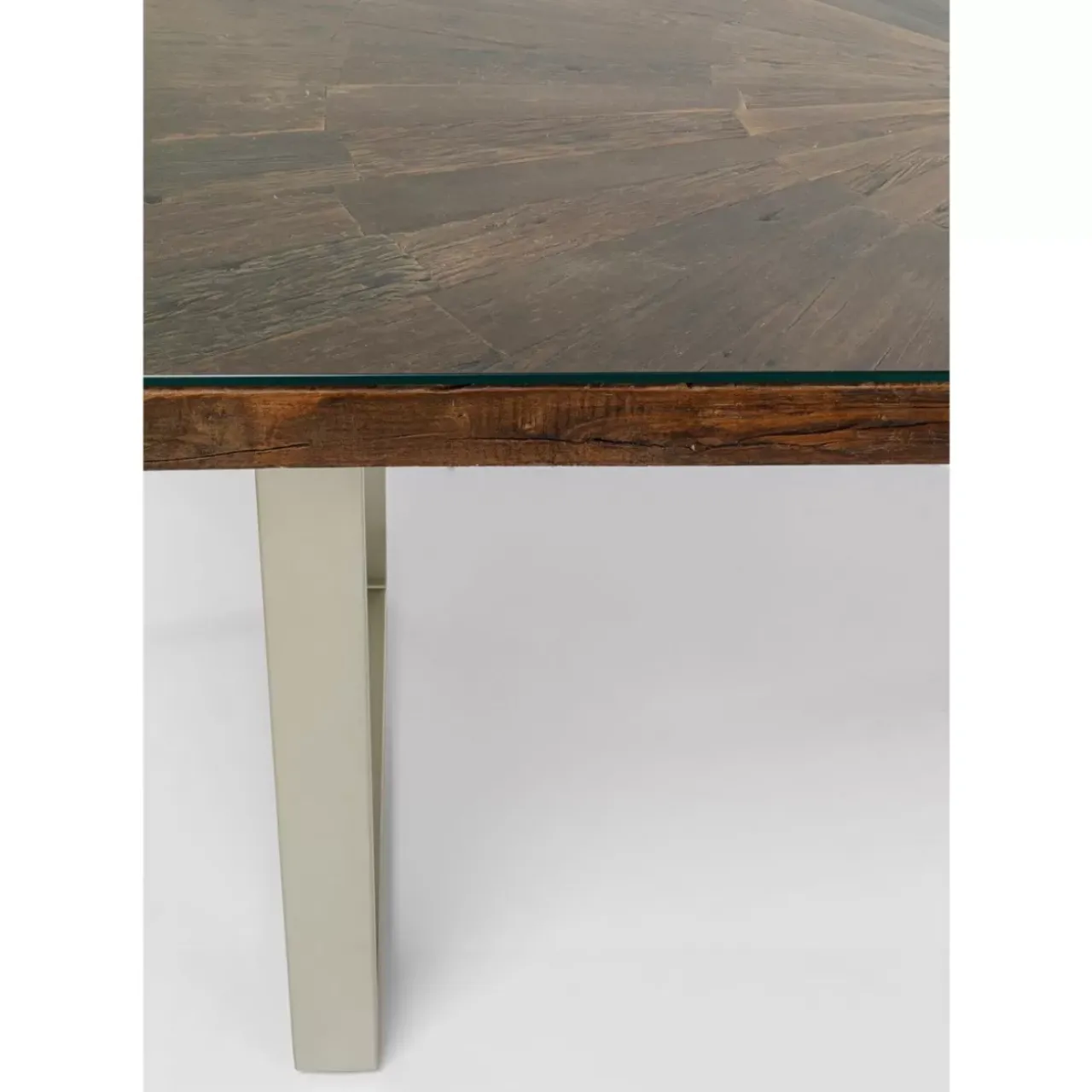 KARE Design Tische-Tisch Conley Silber 180X90