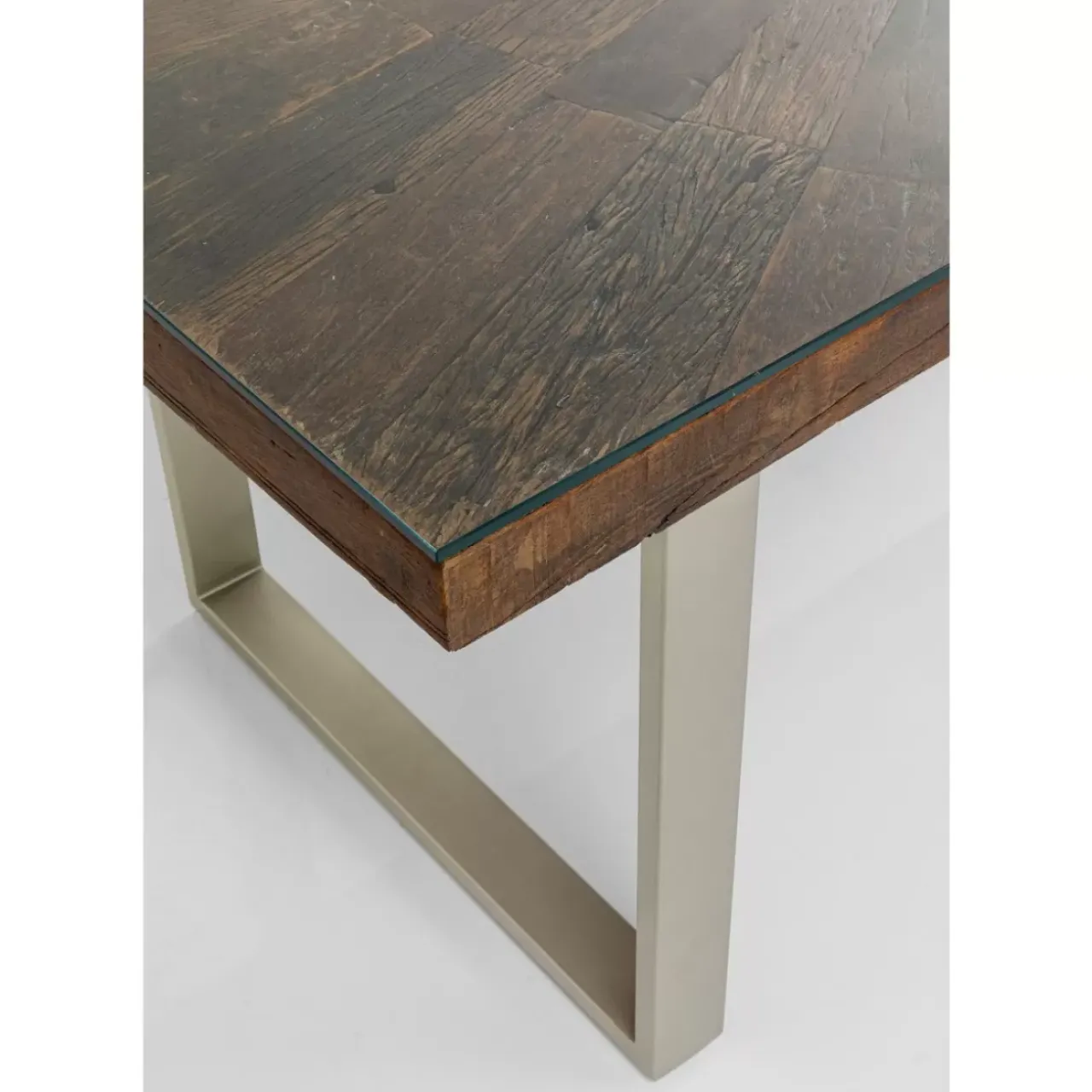 KARE Design Tische-Tisch Conley Silber 180X90