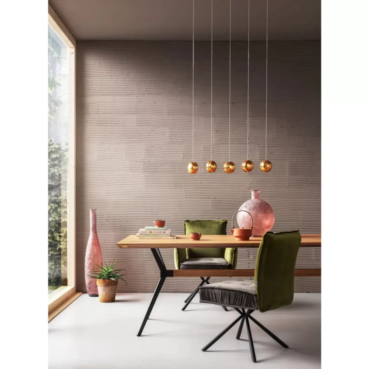 KARE Design Tische-Tisch Downtown Eiche 220X100Cm