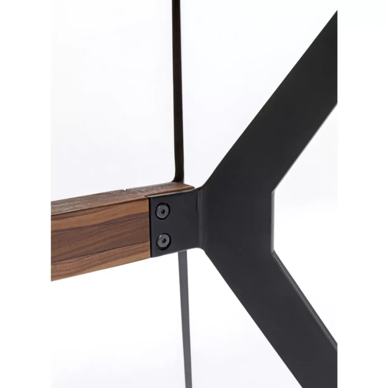 KARE Design Tische-Tisch Downtown Walnuss 220X100Cm