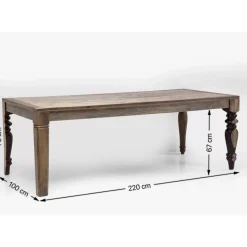 KARE Design Tische-Tisch Duld Range 220X100Cm