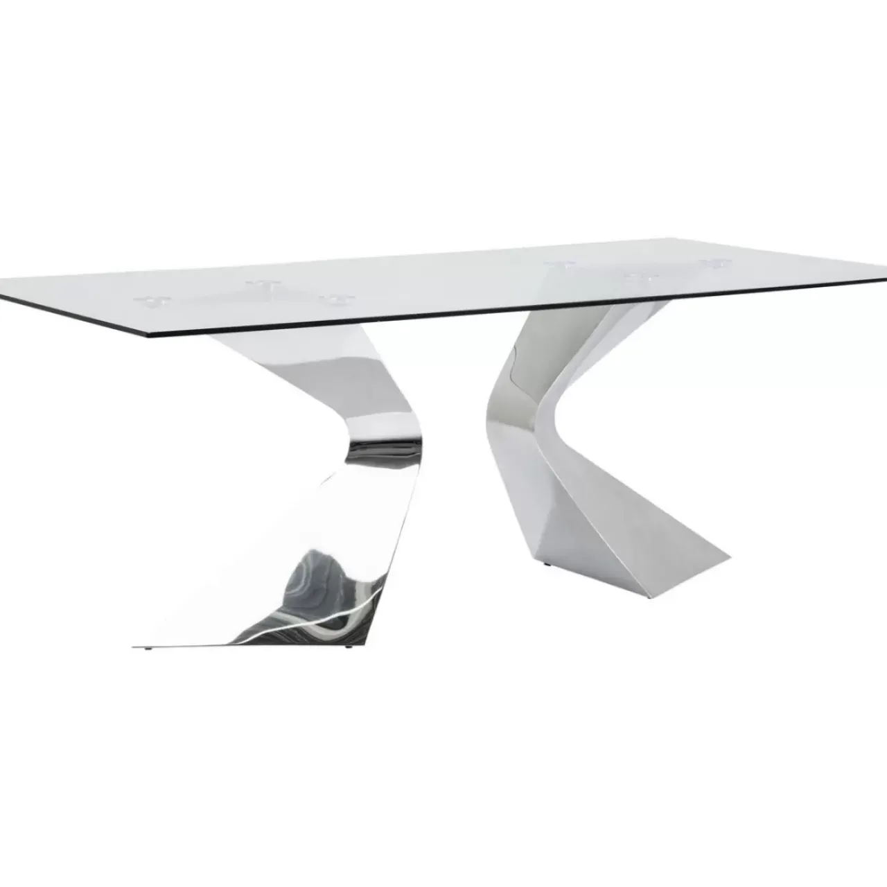 KARE Design Tische-Tisch Gloria Chrome 200X100Cm