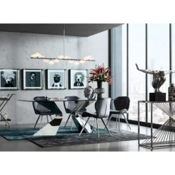 KARE Design Tische-Tisch Gloria Chrome 200X100Cm