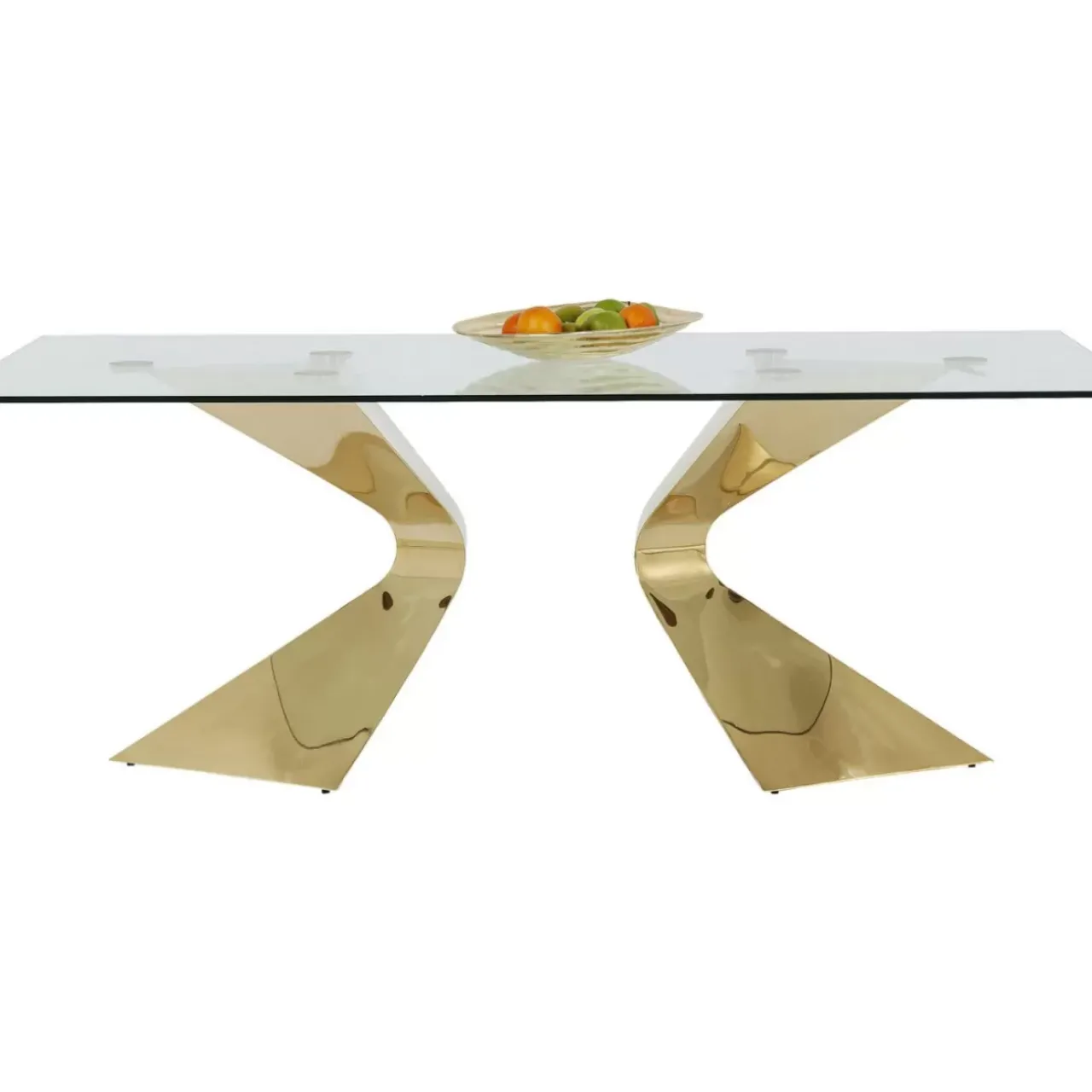 KARE Design Tische-Tisch Gloria Gold 200X100Cm