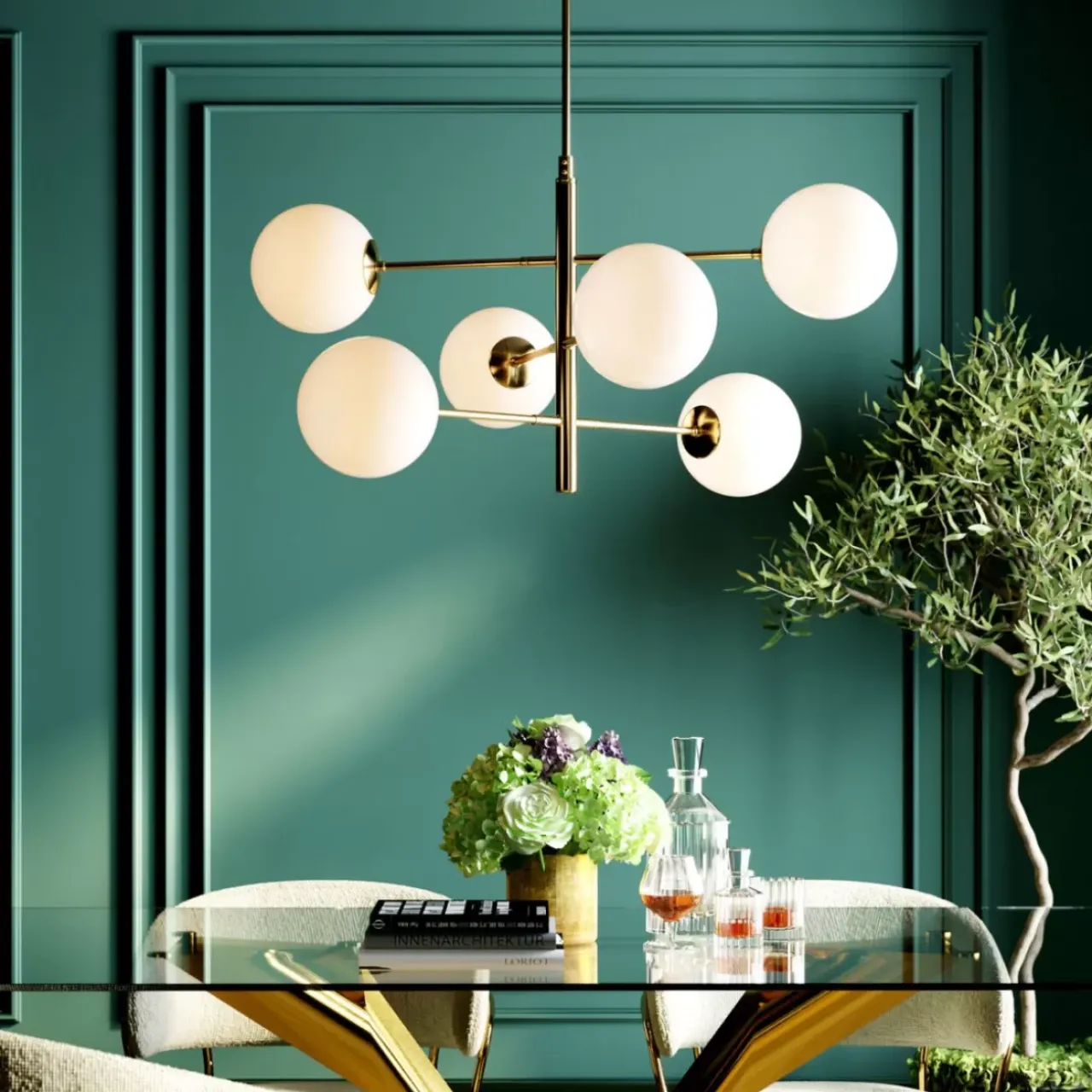 KARE Design Tische-Tisch Gloria Gold 200X100Cm