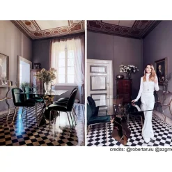 KARE Design Tische-Tisch Gloria Gold 200X100Cm