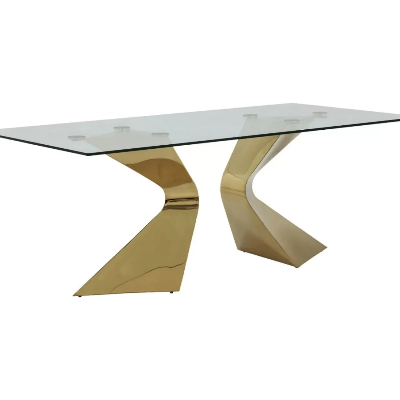 KARE Design Tische-Tisch Gloria Gold 200X100Cm