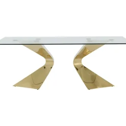 KARE Design Tische-Tisch Gloria Gold 200X100Cm