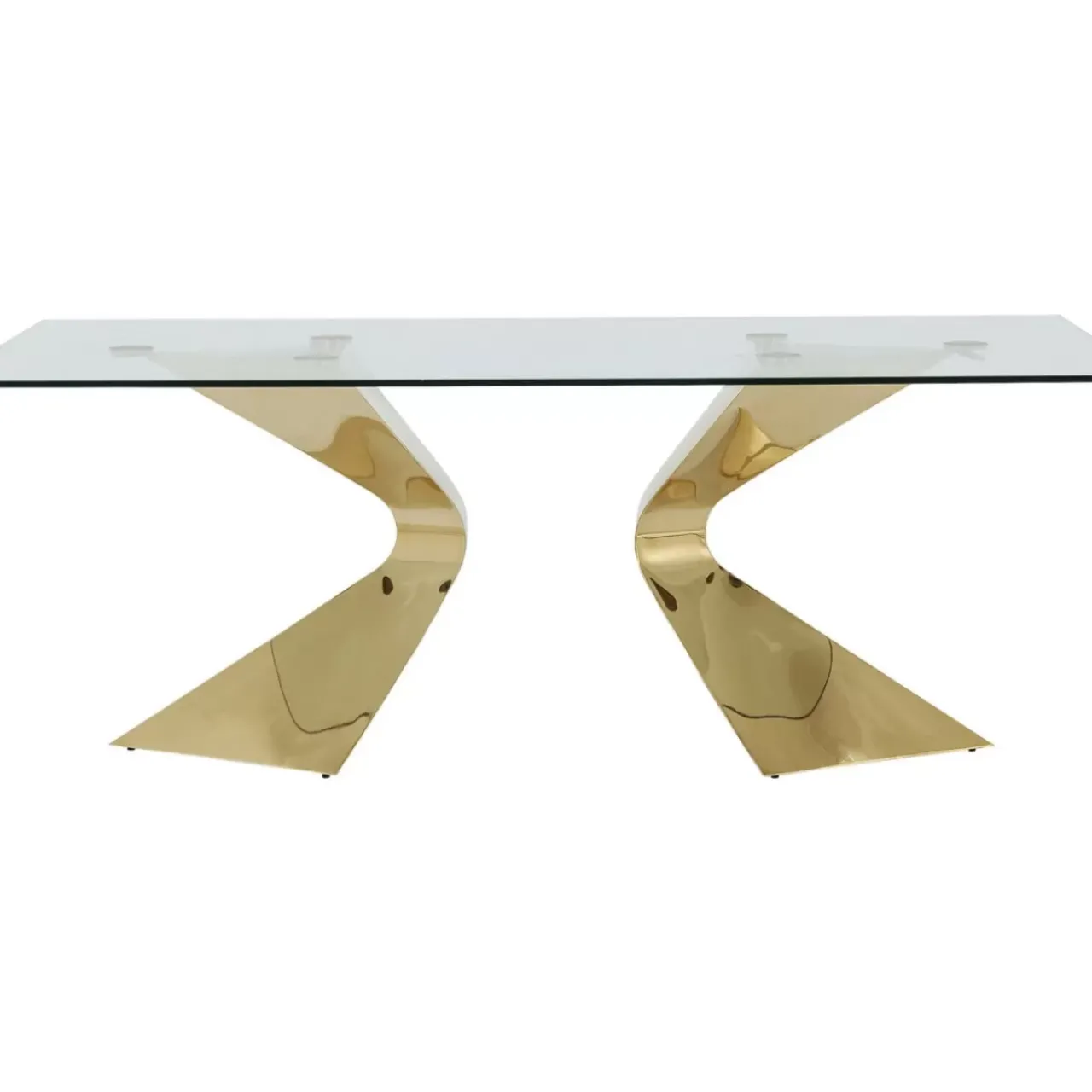 KARE Design Tische-Tisch Gloria Gold 200X100Cm