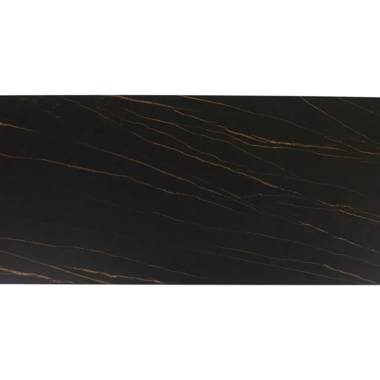 KARE Design Outdoormöbel-Tisch Gloria Outdoor Keramik Schwarz 180X90Cm