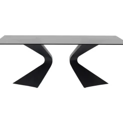 KARE Design Tische-Tisch Gloria Schwarz 200X100Cm