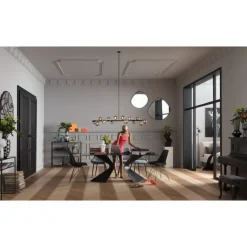 KARE Design Tische-Tisch Gloria Schwarz 200X100Cm