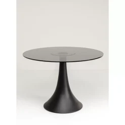 KARE Design Tische-Tisch Grande Possibilita Smoke Glas O110Cm